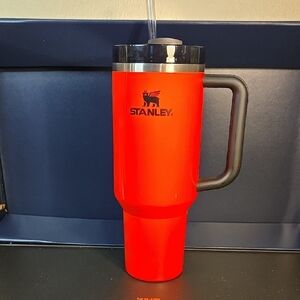 Stanley Flowstate Neon Orange 40oz Quencher Tumbler 